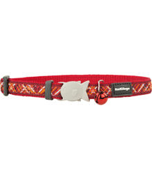 Cat Collar 12 mm x 20-32 cm– Flanno Red