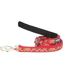 Dog Lead 15 mm x 1,8 m - Flanno Red