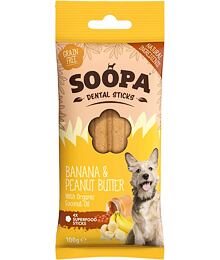 Soopa Banana & Peanut Butter Dental Sticks 100 g