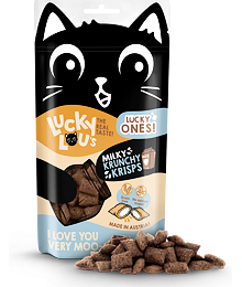 PACK 10 pcs – Lucky Lou Lucky Ones Krunchy Milk 60 g