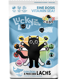 Lucky Lou Adult Poultry & Fresh Salmon 750 g