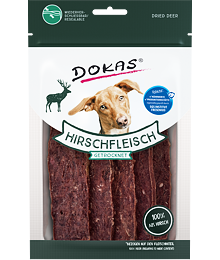 PACK 12 pcs – Dokas Deer meat slices 60 g