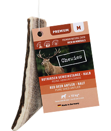 Chewies Geweih -  Deer Antler - M - halved