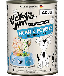 Lucky Jim Classic Adult Chicken & Trout 400 g