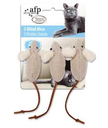 AFP Classic Comfort 3 Blind Mice – with catnip