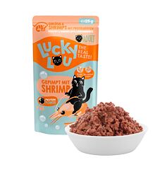 Lucky Lou Lifestage Adult Poultry & Shrimps 125 g