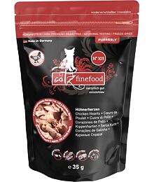 PACKAGE 6 packs - Catz finefood Purrrrly N ° 103 - dried poultry hearts, 100% meat