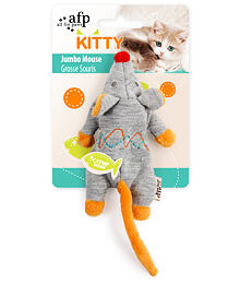 AFP Kitty – Jumbo Mouse – with catnip