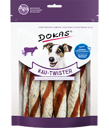 Dokas Chew twisters with duck heart and fillet 200 g