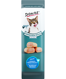 PACK 32 pcs – Dokas Chicken rolls with beef and tuna filling 10 g