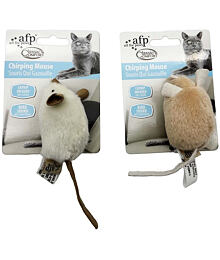 AFP Classic Comfort Chirping Mouse – with catnip