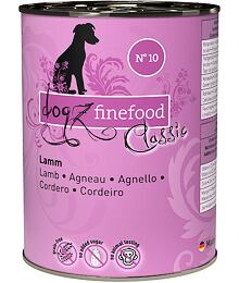 PACK 6 pcs - Dogz Finefood No.10 – Lamb 400 g