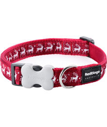 Dog Collar 25 mm x 41-63 cm– Reindeer