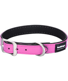 Dog Collar Elegant 25 mm x 48-58 cm – Hot Pink