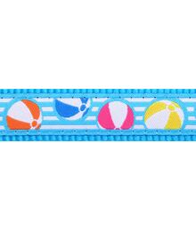 Multi Dog Lead 25 mm x 2 m - Beach Ball Turquoise