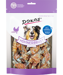 PACK 6 pcs – Dokas Chicken breast with fish 220 g