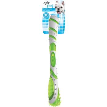 Ergonomická hračka ke žvýkání pro zábavnou dentální hygienu. Velikost 17 cm. Barevná varianta dle aktuální nabídky.