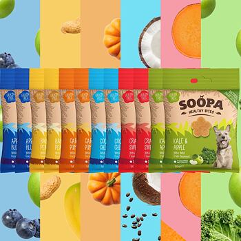 Přírodní veganské kousky s brusinkami a batáty jsou hypoalergenní pamlsky, které jsou ideální na trénink nebo jako malá zdravá svačinka, nejen pro psy s citlivým zažíváním.