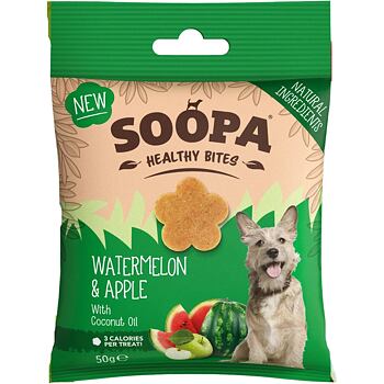 PACK 10 pcs – Soopa Watermelon & Apple Healthy Bites 50 g