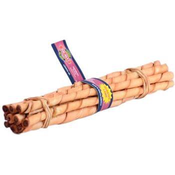 PACK 20 pcs - Flavoured Twisted Sticks Lamb 10 pcs - 25 cm