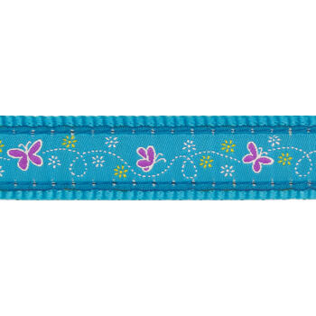 Multi Dog Lead 20 mm x 2 m - Butterfly Turquoise