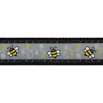 Dog Lead 15 mm x 1,8 m - Bumble Bee Black