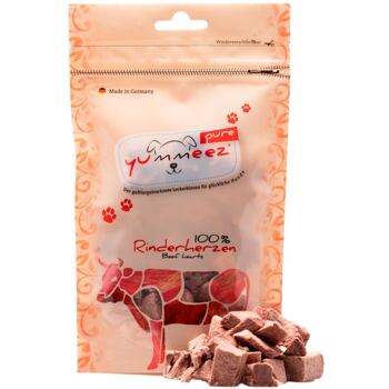 Yummeez Pure Freeze-dried Beef Hearts 35 g