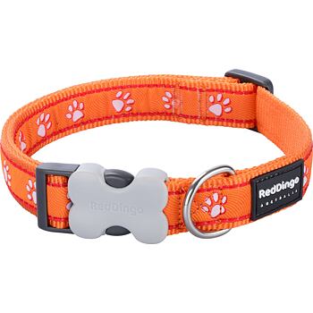 Red Dingo obojek – Desert Paws Orange – 20 mm x 30-47 cm
