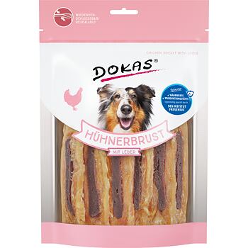 PACK 8 pcs – Dokas Chicken breast with liver 220 g