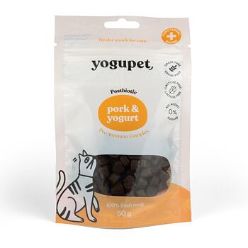 Yogupet Snack for cats – with pork and yoghurt 50 g