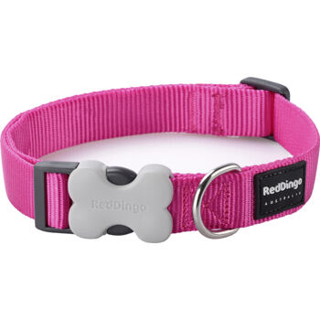 Dog Collar 25 mm x 41-63 cm – Hot Pink