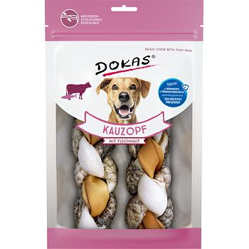 PACK 8 pcs – Dokas Braids from beef and fish skin 120 g