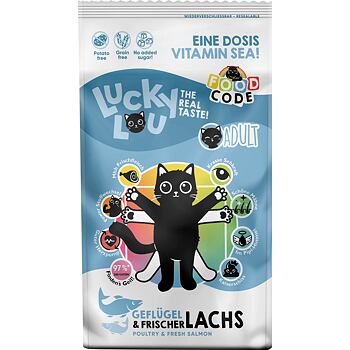 Lucky Lou Adult Poultry & Fresh Salmon 340 g