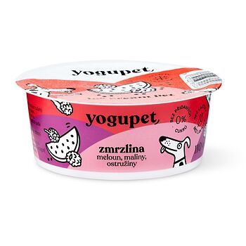 Yogupet ice cream for dogs and cats – with watermelon, raspberry and blackberry