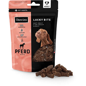 PACK 8 pcs – Chewies Lucky Bits Horse 80 g