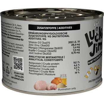 Kompletní mokré krmivo pro starší psy malých plemen s jemně mletým kuřecím masem, vnitřnostmi a vývarem. S postbiotiky, psylliem a dalšími funkčními ingrediencemi, které přispívají k udržení dobré kondice a vitality psího seniora.