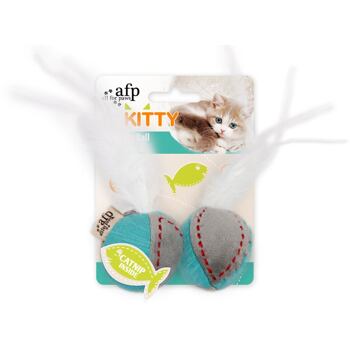 AFP Kitty – Feather Ball – with catnip
