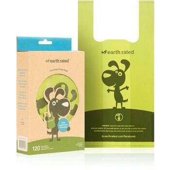 Earth Rated Handle Bags Unscented 120 pcs