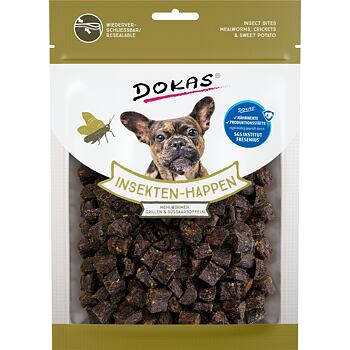 PACK 10 pcs – Dokas Cubes with insects and sweet potatoes 100 g