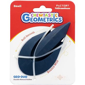 Petdreamhouse Chewtastic Geometrics Geo-Duo – Navy 