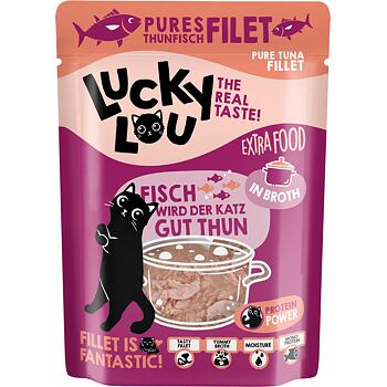 Lucky Lou Extra Food Tuna Fillet in Broth 70 g