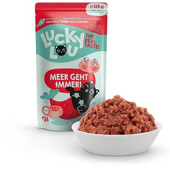 Lucky Lou Lifestage Adult Poultry & Tuna 125 g
