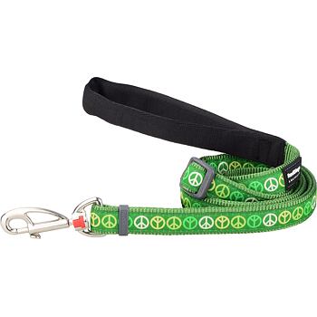 Dog Lead 20 mm x 1,8 m - Peace Green