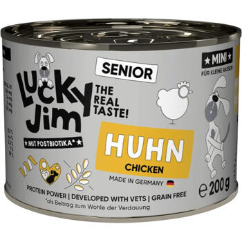 Lucky Jim Classic MINI Senior Chicken 200 g