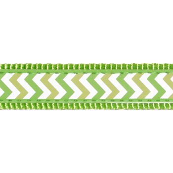 Dog Harness 25 mm x 56-80cm – Refl. Ziggy Lime