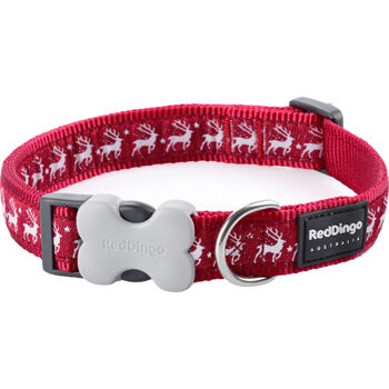 Dog Collar 15 mm x 24-36cm – Reindeer