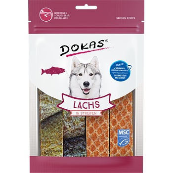 Dokas Salmon strips 100 g