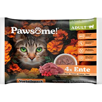 Pawsome! Adult Duck Multipack 4x85 g