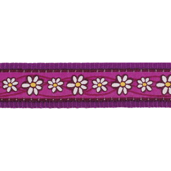 Dog Harness 25 mm x 71-113 cm - Daisy Chain Purple