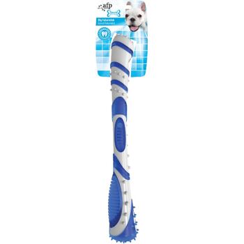 Ergonomická hračka ke žvýkání pro zábavnou dentální hygienu. Velikost 28 cm. Barevná varianta dle aktuální nabídky.